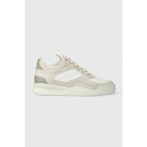 Filling Pieces sneakers din piele Low top Panelled culoarea gri imagine