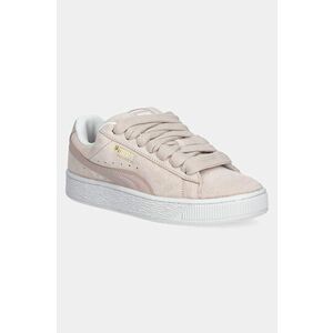 Puma sneakers din piele Suede XL culoarea bej, 395205 imagine