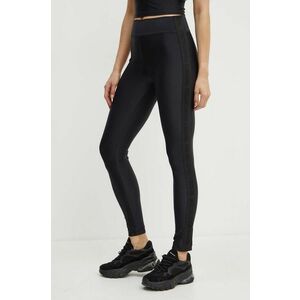 Versace Jeans Couture colanti femei, culoarea negru, neted, 77HAC114 J0148 imagine