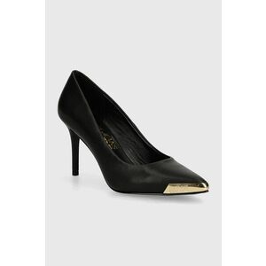 Versace Jeans Couture stilettos de piele Scarlett culoarea negru, 77VA3S50 ZP127 899 imagine