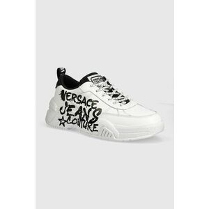 Versace Jeans Couture sneakers din piele Stargaze culoarea alb, 77YA3SF1 ZP328 003 imagine