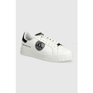 Versace Jeans Couture sneakers din piele Court 88 culoarea alb, 77YA3SK1 ZP332 L02 imagine