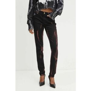 Versace Jeans Couture jeansi femei, culoarea negru, 77HAB5K0 DW081F01 imagine