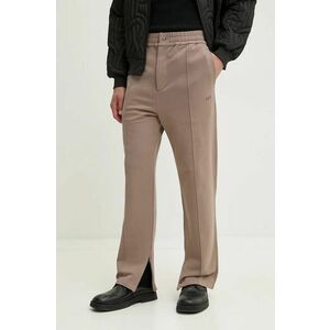 Filling Pieces pantaloni barbati, culoarea maro, drept, 76160001407 imagine