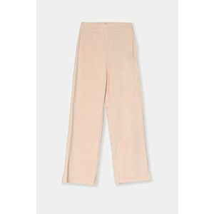 United Colors of Benetton pantaloni copii culoarea roz, neted imagine