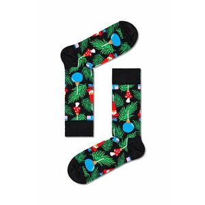 Happy Socks sosete Christmas Tree Decoration Sock culoarea negru imagine