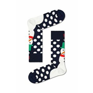 Happy Socks sosete Jumbo Snowman Sock culoarea albastru marin imagine