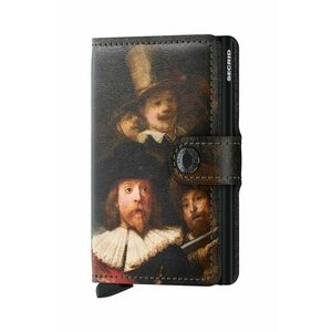 Secrid portofel de piele Miniwallet Art Night Watch imagine