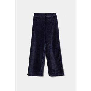 United Colors of Benetton pantaloni copii culoarea albastru marin, neted, 4DZBCF02Q imagine