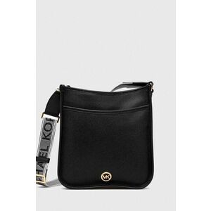 MICHAEL Michael Kors poseta de piele culoarea negru imagine