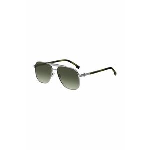 BOSS ochelari de soare culoarea argintiu, BOSS 1743/S imagine