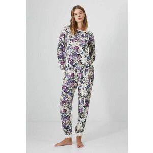 Medicine pijama femei, culoarea bej imagine