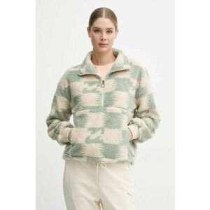 Billabong hanorac fleece Time Off culoarea bej, modelator, EBJPF00105 imagine