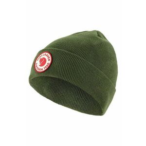 Fjallraven șapcă de lână pentru copii Kids 1960 Logo Hat culoarea verde, de lana, F78144 imagine