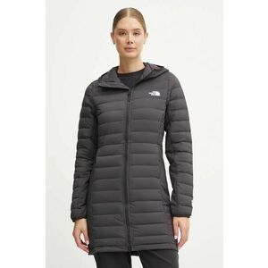 The North Face geaca de puf Belleview femei, culoarea negru, de iarna, NF0A7UK74H01 imagine