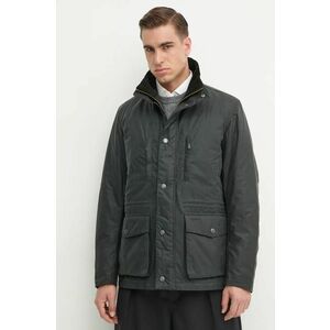 Barbour geaca Falstone Wax Jacket barbati, culoarea verde, de tranzitie, MWX2346 imagine