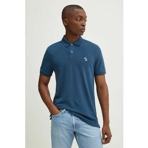 Abercrombie & Fitch tricou polo barbati, neted, KI124-4380 imagine