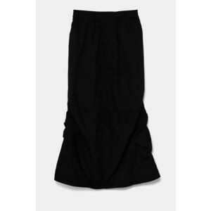 Diesel fusta O-RIANA-P2 culoarea negru, midi, evazati, A15321.0AJEB imagine