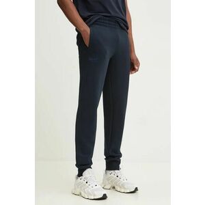 Superdry pantaloni de trening culoarea albastru marin, neted, M7011170A-98T imagine