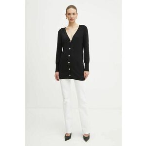 Morgan cardigan MGAELA femei, culoarea negru, light, MGAELA imagine