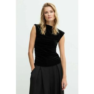 Answear Lab bluza femei, culoarea negru, neted imagine