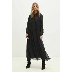 Answear Lab rochie culoarea negru, maxi, drept imagine