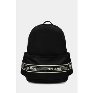 Pepe Jeans rucsac OTTO DUBLIN barbati, culoarea negru, mare, cu imprimeu, PM030859 imagine