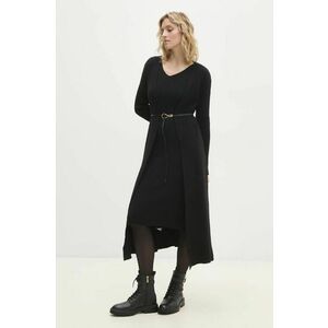 Answear Lab rochie și cardigan culoarea negru imagine