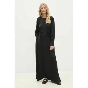 Answear Lab rochie culoarea negru, maxi, drept imagine