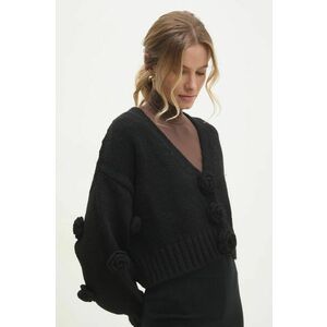 Answear Lab cardigan femei, culoarea negru imagine