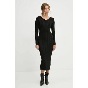 Answear Lab rochie culoarea negru, mini, mulata imagine