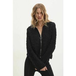 Answear Lab cardigan femei, culoarea negru, călduros imagine