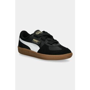 Puma sneakers din piele Palermo Wide Lace SD culoarea negru, 402109 imagine