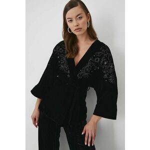 Medicine kimono femei, culoarea negru imagine