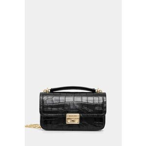 MICHAEL Michael Kors poseta de piele culoarea negru, 30F4G2RL5E imagine