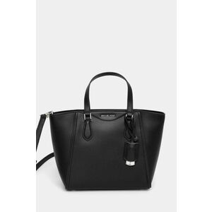 MICHAEL Michael Kors poseta de piele culoarea negru, 32F4STBC1L imagine