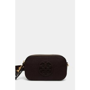 Tory Burch poseta de piele Miller culoarea maro, 150153.601 imagine