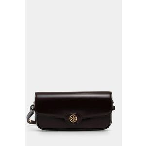 Tory Burch poseta de piele Robinson culoarea bordo, 161938.616 imagine