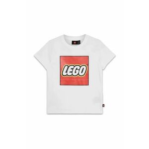 Lego tricou de bumbac pentru copii LWTANO 631 culoarea alb, cu imprimeu, 12011363 imagine