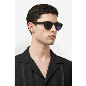 BOSS ochelari de soare barbati, culoarea negru, BOSS 1721/S imagine