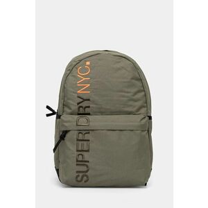 Superdry rucsac femei, culoarea verde, mare, cu imprimeu, W9110371A-VCH imagine