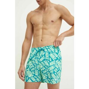 Nike pantaloni scurti de baie culoarea verde, NESSE566 imagine