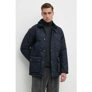 Barbour geaca Winter Bedale barbati, culoarea albastru marin, de tranzitie, MQU1807 imagine