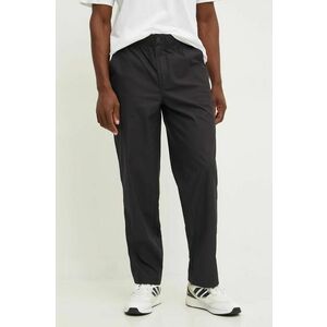 Hummel pantaloni de bumbac culoarea negru, drept, 226042 imagine