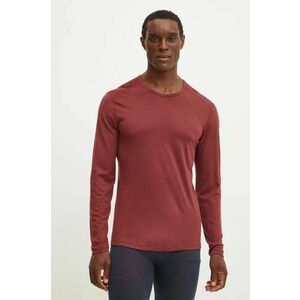 Icebreaker longsleeve funcțional Merino 200 Oasis culoarea rosu, IB10436501C1 imagine