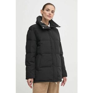 Dkny geaca femei, culoarea negru, de iarna, oversize, D2G4A179 imagine