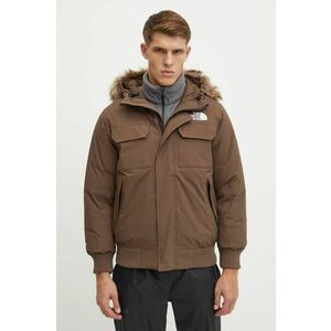 The North Face geaca de puf McMurdo Bomber barbati, culoarea maro, de iarna, NF0A5GD91OI1 imagine