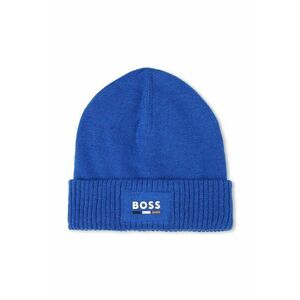 BOSS caciula copii din tricot gros, J52237 imagine