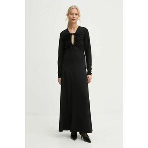 By Malene Birger rochie DEIJA culoarea negru, maxi, evazati, Q71583018 imagine