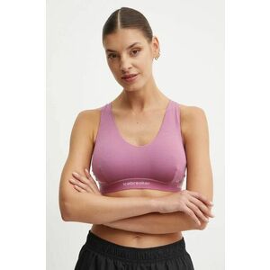 Icebreaker lenjerie functionala Merino Blend 125 Cool-Lite Sprite Racerback Bra culoarea roz, IB0A572402V1 imagine